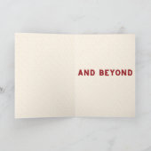 Carte de la Saint-Valentin pour l'infini et au-del (Intérieur)