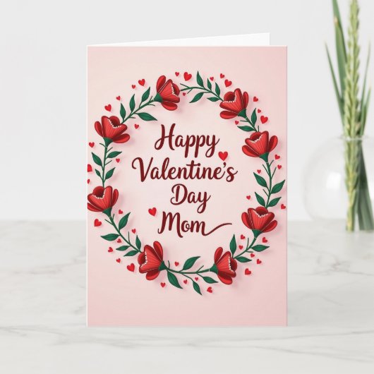 Carte de la Saint-Valentin pour maman (Devant)