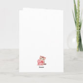Carte de la Saint-Valentin pour maman chat parfait (Dos)