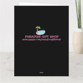 CARTE DE LA SAINT-VALENTIN POUR MARI JE T'AIME GRA (Dos)