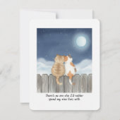 Carte de la Saint-Valentin pour mari ou femme avec (Devant)