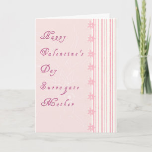 Carte de la Saint-Valentin pour mère porteuse