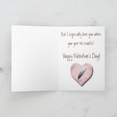 Carte de la Saint-Valentin pour oiseau Budgie Snac (Intérieur)