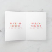 Carte de la Saint-Valentin pour orignal (Intérieur)