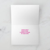 Carte de la Saint-Valentin pour partenaires (Intérieur)