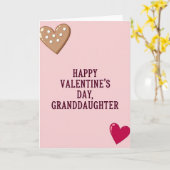 Carte de la Saint-Valentin pour petite-fille (Fleur jaune)