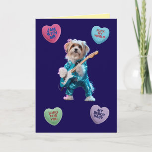 Carte de la Saint-Valentin pour rockeur maltais