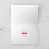 Carte de la Saint-Valentin pour teckel (Intérieur)