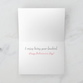 Carte de la Saint-Valentin pour tourtereaux (Intérieur)