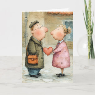 Carte de la Saint-Valentin pour un amour durable