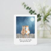 Carte de la Saint-Valentin pour un amour véritable (Debout devant)