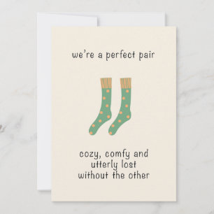 Carte de la Saint-Valentin pour un couple parfait