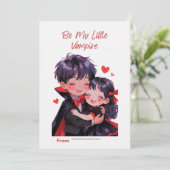 Carte de la Saint-Valentin pour un mignon petit co (Debout devant)