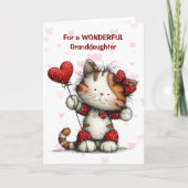 Carte de la Saint-Valentin pour une adorable petit (Devant)