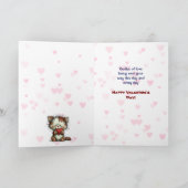 Carte de la Saint-Valentin pour une adorable petit (Intérieur)