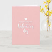 Carte de la Saint-Valentin pour une belle amie (Fleur jaune)