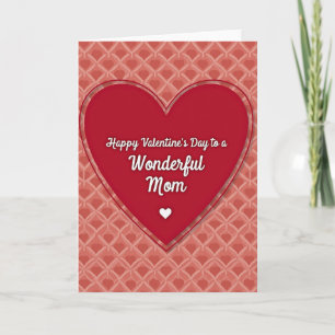 Carte de la Saint-Valentin pour une Maman Merveill