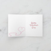 Carte de la Saint-Valentin pour votre bien-aimé(e) (Intérieur)