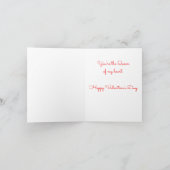 Carte de la Saint-Valentin Reine des Cœurs (Intérieur)