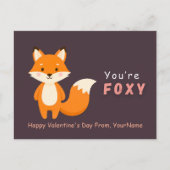 Carte de la Saint-Valentin Renard Mignon – Vous êt (Devant)