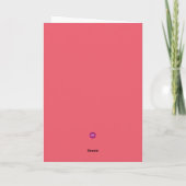 Carte de la Saint-Valentin Rencontre Proche Mignon (Dos)