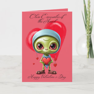 Carte de la Saint-Valentin Rencontre Proche Mignon
