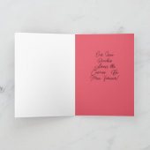 Carte de la Saint-Valentin Rencontre Proche Mignon (Intérieur)