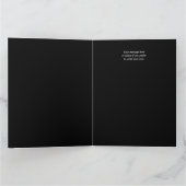 CARTE DE LA SAINT-VALENTIN Rétro années 50 pliable (Intérieur)