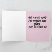 CARTE DE LA SAINT-VALENTIN ROBOT MACHINE À AMOUR G (Intérieur)