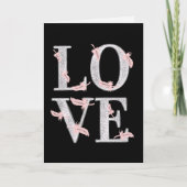 Carte de la Saint-Valentin romantique (Devant)