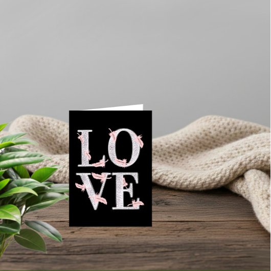 Carte de la Saint-Valentin romantique