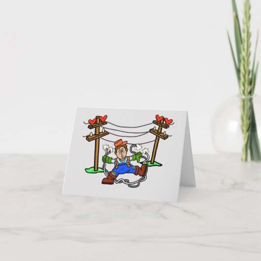 Carte de la Saint-Valentin romantique et drôle pou (Devant)