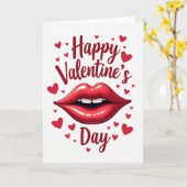 Carte de la Saint-Valentin Romantique Moderne (Fleur jaune)