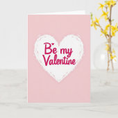 Carte de la Saint-Valentin Rose (Fleur jaune)