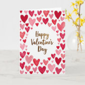 Carte de la Saint-Valentin Rose Rouge (Fleur jaune)