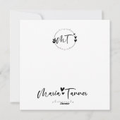 Carte de la Saint-Valentin sans toi (Dos)