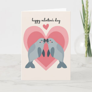 Carte de la Saint-Valentin scellée avec amour
