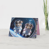 Carte de la Saint-Valentin Sheltie (Dos)