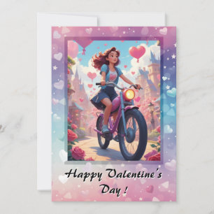 Carte de la Saint-Valentin Simple Hearts