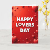 Carte de la Saint-Valentin sincère (Fleur jaune)