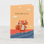 Carte de la Saint-Valentin Smart As A Fox (Devant)