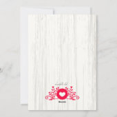 Carte de la Saint-Valentin Sois Mienne (Dos)