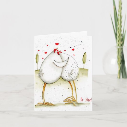 Carte de la Saint-Valentin - Sois mienne ! (Devant)