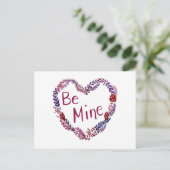 Carte de la Saint-Valentin Sois Mienne (Debout devant)
