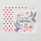 Carte de la Saint-Valentin - Sois Mon Éternel Amou (Devant / Derrière)
