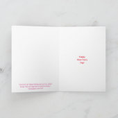 Carte de la Saint-Valentin 'Soyez à moi, amour en  (Intérieur)