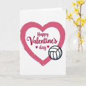 Carte de la Saint-Valentin Sportive et Sincère (Fleur jaune)