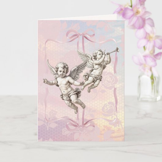 Carte de la Saint-Valentin Triomphe de Cupidon (Orchidée)