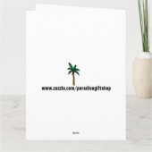 CARTE DE LA SAINT-VALENTIN TROP GRANDE AVEC UN CHA (Dos)