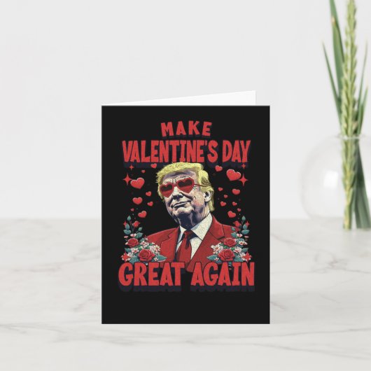 Carte de la Saint-Valentin Trump (Devant)